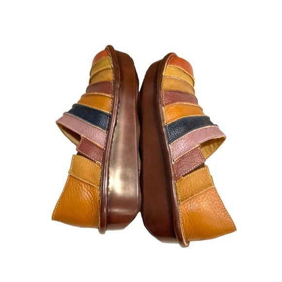 Spring Step Firefly Mary Jane Flat Clog leather size EU40 US 9  or US 8.5 - Picture 7 of 15